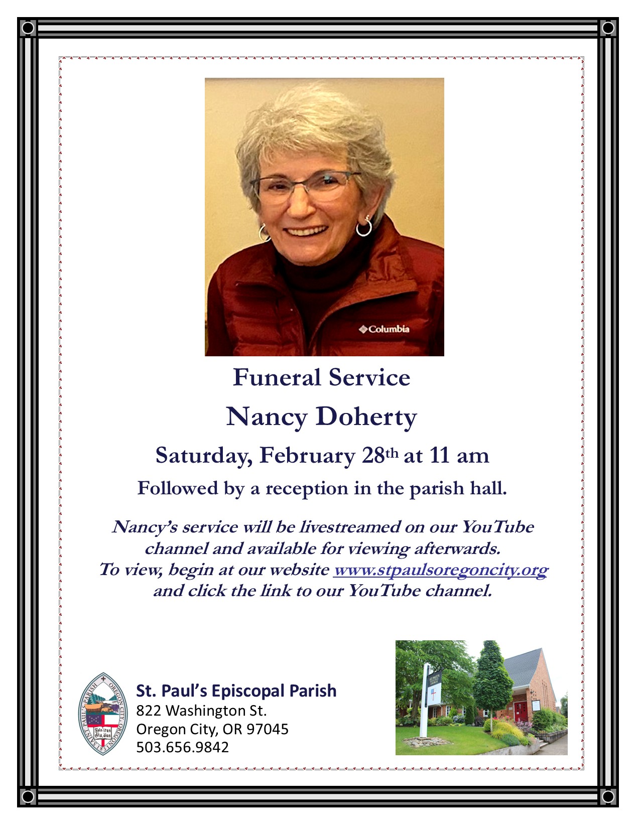 Nancy Doherty Announcement