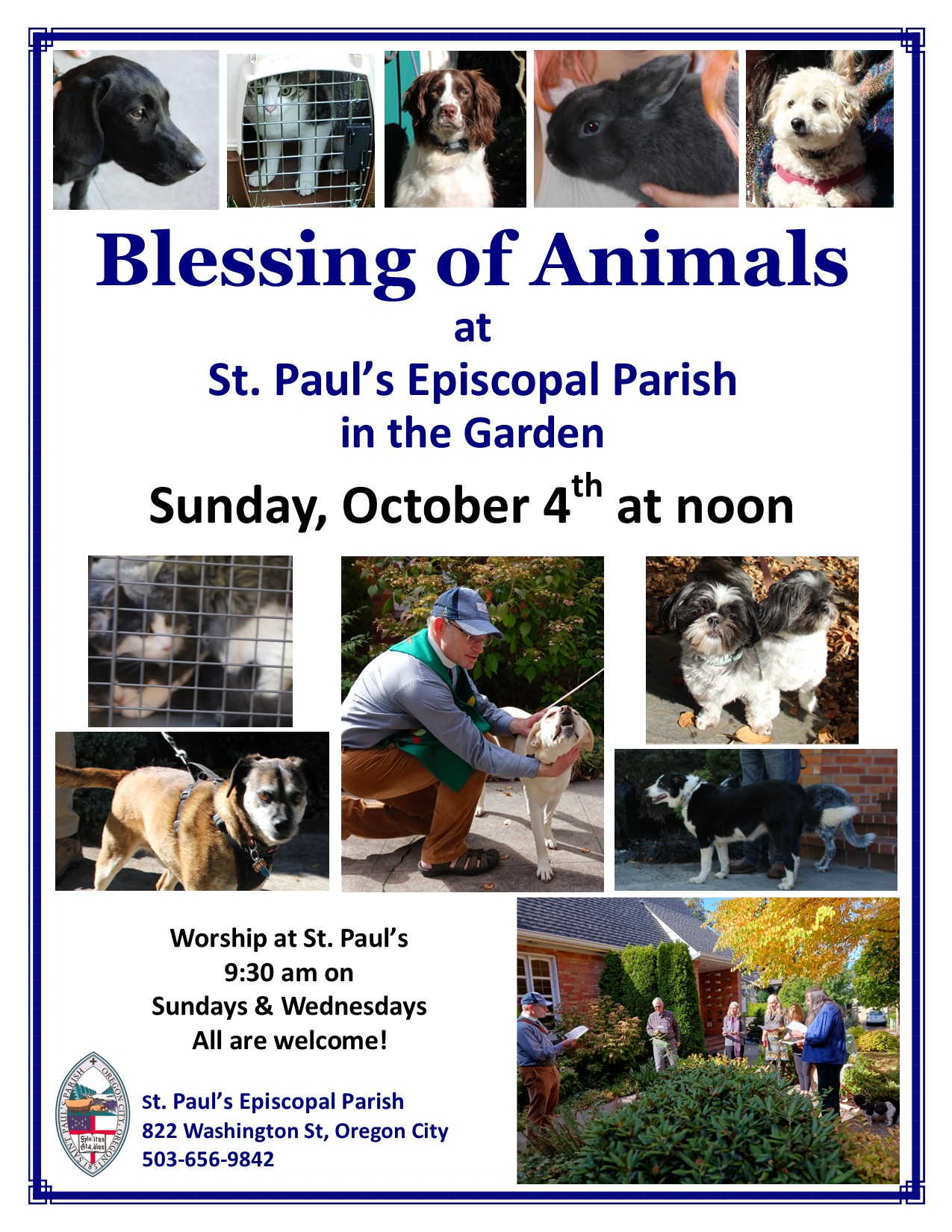 2026 Blessing of Animals